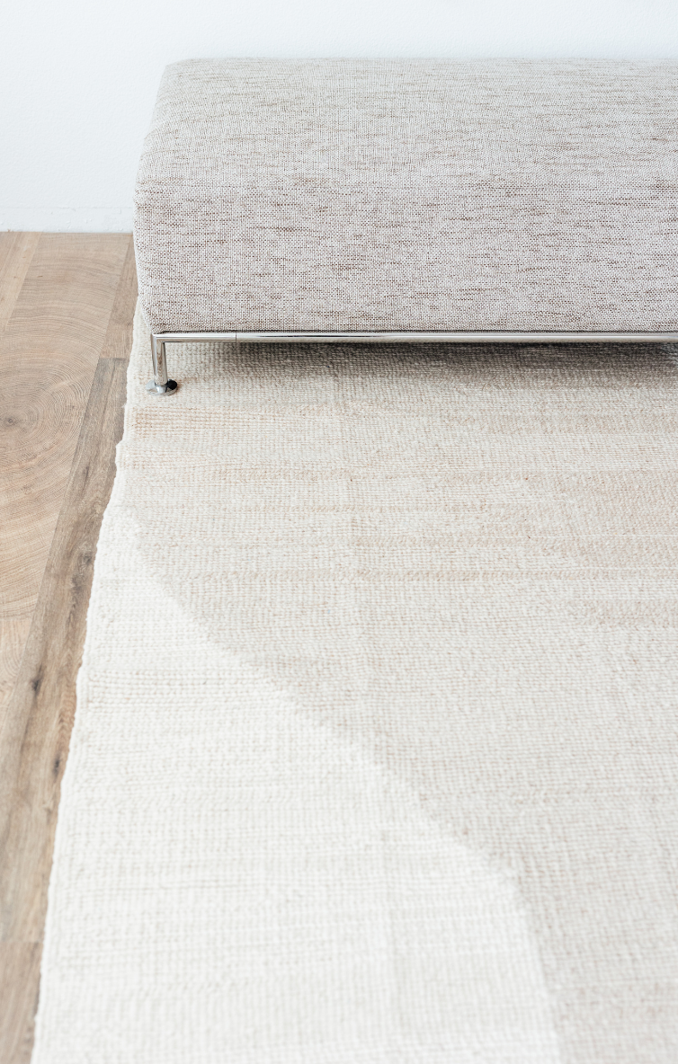 Moroccan Rug Hand Made - 100% Wool Carpet - BUJA