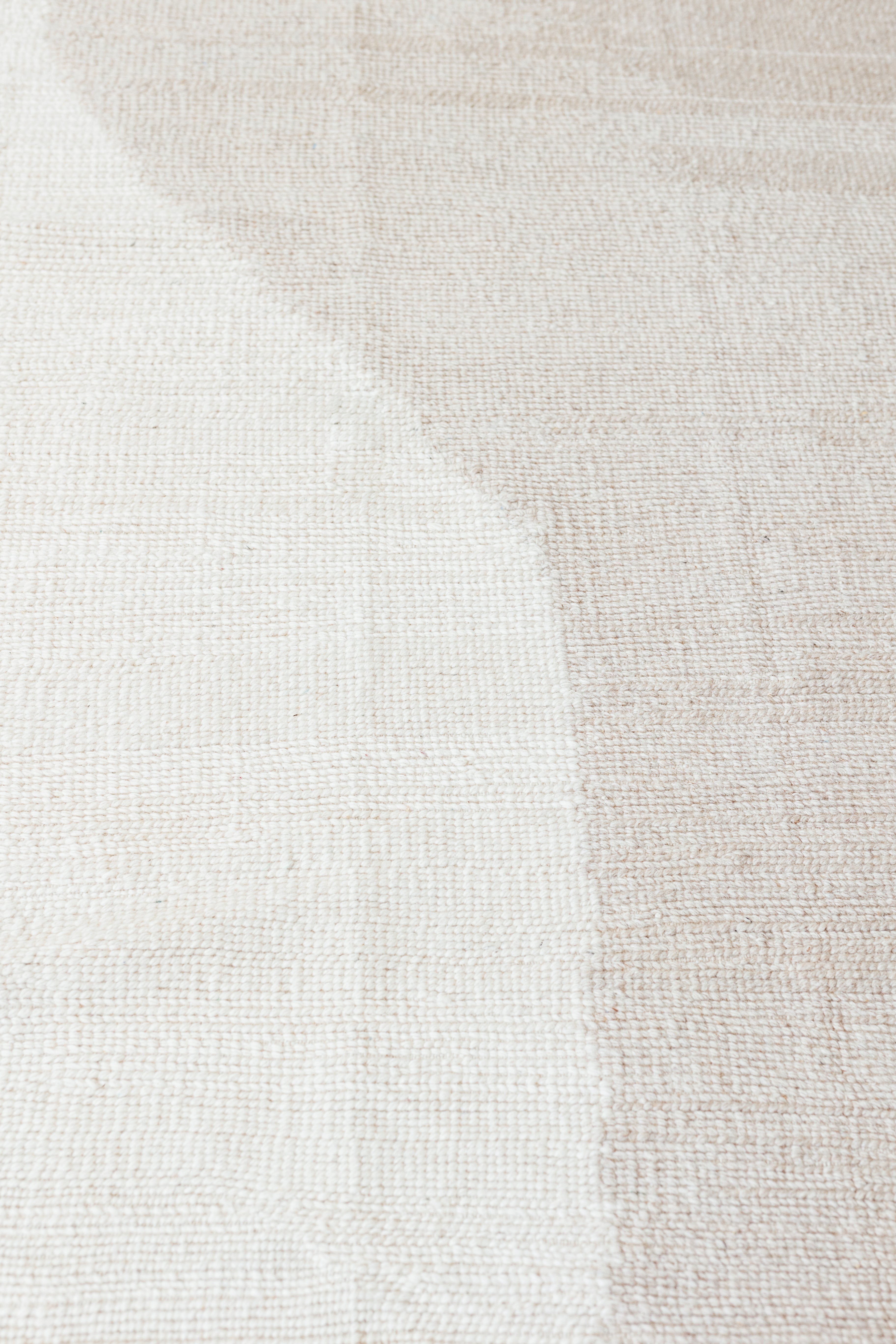 Moroccan Rug Hand Made - 100% Wool Carpet - BUJA